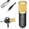 حار بيع المهنية bm-800 مكثف ميكروفون bm 800 cardioid برو الصوت استوديو الصوت تسجيل الصوتية mic + حامل حامل