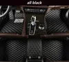 for Toyota Crown Five seats 2005-2018 car mat luxury surrounded indoor waterproof leather carpet stitching