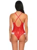 Weihnachtsreizvolle Damen-Wäsche-Nachtwäsche-Frauen-Babydoll-String-Nachtwäsche #R45