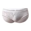 Venda Quente Moda Mens Confortável Underwear Lace Respirável Esporte Sexy Shorts Boxer Lace Underpants Homens Novo