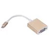 USB 3.1 Type C USB-Cale Male to Female VGA Adapter Cable Converter for Macbook PC Laptop Converter Cable