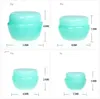 500pcs/lot 5g 10g 20g 30g mushroom box plastic Cream box Jar Cosmetic cases Sample subpackage Bottles Lotion packing container