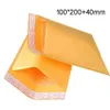 Hot Nieuwste 10 * 20 cm 4 cm (15 * 30 cm, 30 * 40 cm, 40 * 50cm) Kraft Bubble Mailers Envelopes Wrap Tassen Gewatteerde Envelop Mail Packing Pouch Free Shippi