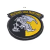 Buitenste hemel borduurwerk patch vrede wereld militaire moraal patch tactische embleem appliques badges borduurwerk patches voor kleding