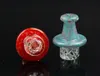 Newest 25mm Beveled edge quartz banger with spinning carb cap 10mm 14mm 18mm Male Female Domeless Nail 4mm banger for dab rig bong K5603