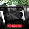 Peinture de Film d'écran GPS de Navigation de voiture de protection pour Nissan Terra EL VE VL 2018-présent Film de tableau de bord d'affichage en TPU