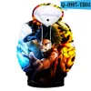 2019 Cross-Border My Hero Academia My Hero Academy 3D Digital Print Hooded Sweater