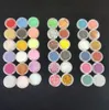 Professionele 42 Acrylvloeistof Poeder Glitter Clipper Primer File Nail Art Tips Tool Borstel Gereedschap Set Kit Nieuw