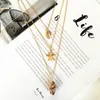 Bohemian shell conch necklace shell necklace female girl statement jewelry gift gold