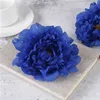 50PCS High Quality Silk Peony Flower Heads Wedding Party Decoration Artificial Simulation Silk Peony Camellia Rose Flower Wedding 2760