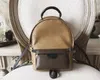 Yüksek kaliteli kadın Palm Springs tasarımcı Sırt Çantası Mini pu deri çocuk sırt çantaları kadın baskı sırt çantası M41560 6 renk