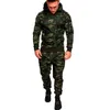 Sweats à capuche Hommes Mode Printemps Hiphop Survêtements Camouflage Designer Cardigan Sweats à capuche Pantalons 2pcs Ensembles de vêtements Pantalones Tenues fre221t