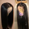 Long Braided Synthetic Lace Front Wigs For Black Women SOKU Natural Black Color Lace Front Braided Wig 24Inch Part Trendy Wig new1205790