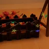 Decoración navideña Gadget LED Cadena de luces de estrellas Guirnaldas centelleantes Lámpara de Navidad con pilas Fiesta navideña Luces de hadas decorativas para bodas