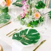 Kreativ matbord eva sköldpadda blad placemat simulering växtkustar bred sommar fest dekoration picknick mat kök heminredning