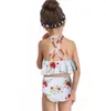 2019 New Children Swimwear Aweares e American Explosions Fashion Fashion Split Swimming Girl Girl Swimwear infantil Swimsuit