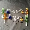 Novo fog￣o de futebol de beleza novo bongs de vidro exclusivo tubos de vidro tubos de ￡gua plataformas de ￳leo fumando com droppe