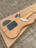 Gratis frakt Tvätta Ash Wood Body N4 Nuno Bettencourt Matte Natural Electric Guitar Maple Neck, Abalone Dot Inlay, Tremolo Bridge