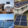 MC4コネクタが付いている100ワット12ボルト多結晶太陽電池パネルバッテリー充電ボート、キャラバン、RVのための高効率モジュール太陽光発電