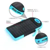 Solar Power Bank Caricabatterie impermeabile ad alta capacità 5000mah portatile da campeggio all'aperto Charing per cellulare pad