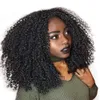 U Part Afro Kinky Curly Wig Human Hair Wigs for Black Women Brazilian Virgin remy u-shape diva1