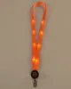 LED LID UP Lanyard مفتاح سلسلة مفاتيح المعرف حامل 3 أوضاع وميض حبل معلقة 7 ألوان SN27317299986