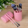 Alta Qualidade 12pcs Makeup Brushes Set com suporte Eye lash Lips sobrancelha Pó Blush Beleza Escova Make Up Tools Eyeshadow escovas de cosméticos