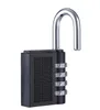 Newest 4-dial 3-dial steel Combination Lock Luggage Padlock PC Security combination Lock Coded Lock knob padlocks