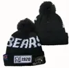 Top Qualtiy CHICAGO beanie CHI casquette beanies Sideline Cold Weather Reverse Sport Cuffed Knit Hat with Pom Winer Skull Caps 031361522