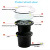 LED Underground Light Landscape Lights 3W 6W Inground Lighting Vattentät LED Begravd lampa för Garden Path Spot Dekorativ