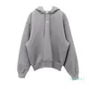 Mode-Hommes Sweats à capuche de haute qualité Célèbres Hommes Femmes Couples Casual Pull Sweat Hommes Sweat à capuche gris taille S-XL