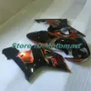 Kit de carénage moto pour SUZUKI GSXR600 750 K4 04 05 GSXR 600 GSXR 750 2004 2005 ensemble de carénages noir orange SF114