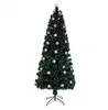 New Christmas 7FT Small Light Fiber Optic Christmas Tree 290 Branches