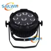 Açık su geçirmez IP65 ışık 9x18W RGBAW UV 6in1 kablosuz dmx pil led par ışıkları çalışan liderliğindeki