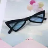 Cute Baby Triangle Okulary 12 Kolory Okulary UV400 Dzieci Cateye Okulary przeciwsłoneczne Plastikowa Rama Hurtownie