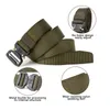 4 Color Tactical Belt Men Outdoor Adjustable Heavy Duty Tactical Waist Belts with Metal Buckle Nylon Belt Hunting Accessories