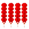 Forniture per feste Pendente del festival di primavera Five stringhe di stringa di grandi lanterne rosse