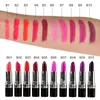 Popfel 20 Kolory Matowe Wodoodporne Długotrwałe Odżywianie Szminki Tatuaż Tatuaż Nude Velvet Lipstick Women Beauty Cosmetics