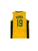 2019 Copa do Mundo de Basquete Jerseys Team Brasil 9 Marcelinho Huertas 14 Marquinhos Sousa 50 Bruno Caboclo 10 Alex Garcia Barbosa Varejao Imprimir