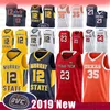 12 Ja Morant Murray State Racers University NCAA basketbalshirt 23 Jarrett Culver 35 Kevin Texas Tech Red Raider Durant College XW34AFV