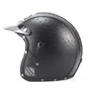 Masque de casque de motocross, lunettes détachables et filtre buccal, parfait pour demi-casque de moto à visage ouvert, casques Vintage 16725067