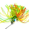 HENGJIA 100pcs Spinnerbaits dönen payetler kurşun kafa Fluff pike balıkçılık Yemler küçük şişko 17.4 g Isca pesca balıkçılık ele buzzbaits