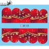 1шт Nail Art Christmas Water Transfer Советы Снежинка Синий Полный Обертывания Patterns Временные наклейки ногтей DIY инструмента TRBN205-216