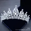 Sparkling Bling Bling Crystal Rhinestone Ozdobny Crown Bridal Crown New Design Bride Headpieces Top Sprzedaż Head Tiaras Akcesoria