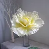 Simulation Linen Large Peony Artificial flowers Wedding Background Fake Flower Wall Road Guide Arch Decoration Home Decoration Accessories