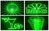 Belysning ILDA PC kontrollerade 1000 MW Single Green Animation Beam Laser Lighting Projector för utomhus jul