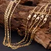 Collares de oro de alta calidad NUEVOS CADENA SUPER ALCECHA Cadena de oro Hombres Joyas Vacuos Vacuos Nuevas joyas de moda3818142