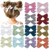 Kinder-Haarspangen, 32 Stile, Sommer-Mädchen, mit Blumenmuster, Haarbögen, Clip, Stoff-Klemme, BB-Clips, Haarklammern, Kopfbedeckung, Zubehör YPP223