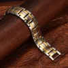 Welmag mode smycken helande gran magnetiska armband titanbioenergi armband för män blodtryck tillbehör armband302o