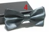 Mens Bow Tie Boys Candy Color Bow Slips Klassisk vanlig Allmänna Slipsar Mode Butterfly Bowknot Slips Bröllopsfestkläder Tillbehör CLS778